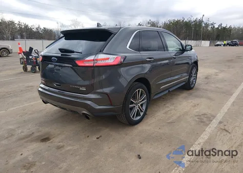 2019 Ford Edge Titanium из США, поврежденный, VIN 2FMPK3K99KBB79044